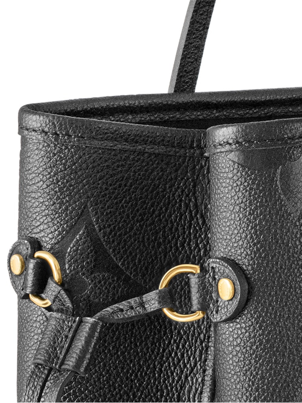 💯% Authentic Louis Vuitton
Neverfull MM
Black Embossed Monogram Tote Bag - Picture 15 of 15